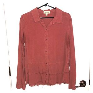 Anthropologie - Cloth & Stone Tiered Button Down